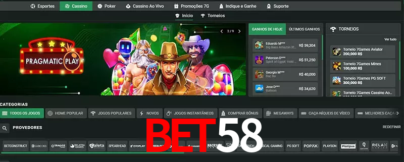 cassino bet58
